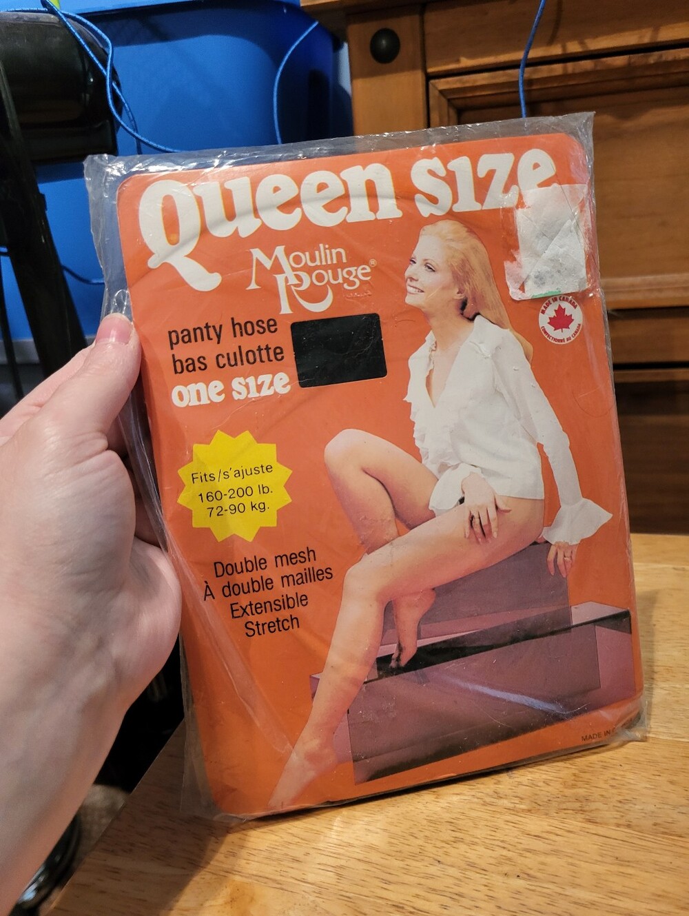 Vintage 1970s Pantyhose Agnetha Fältskog Singer Black Panty Hose Made In Canada